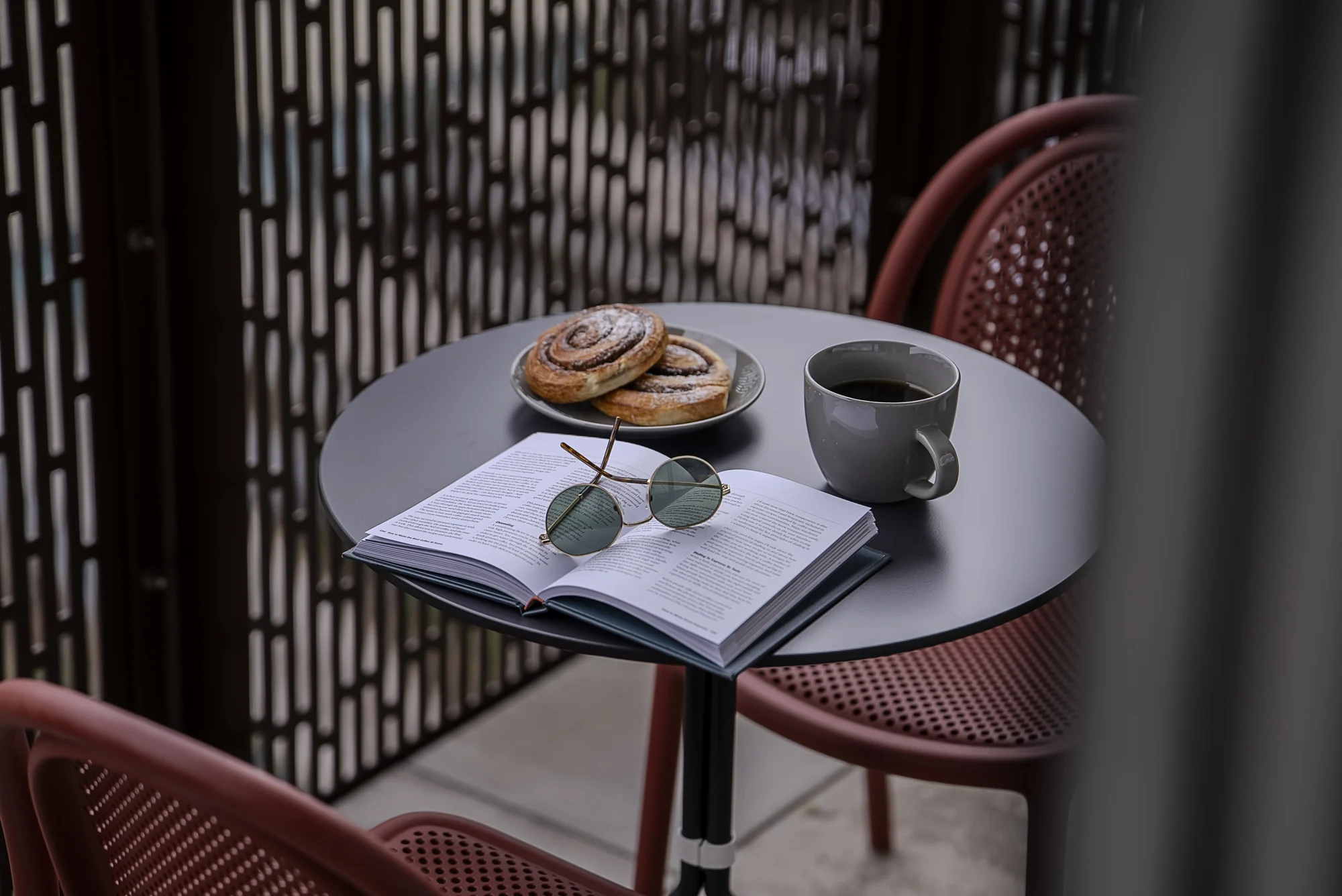 Breakfast on the balcony