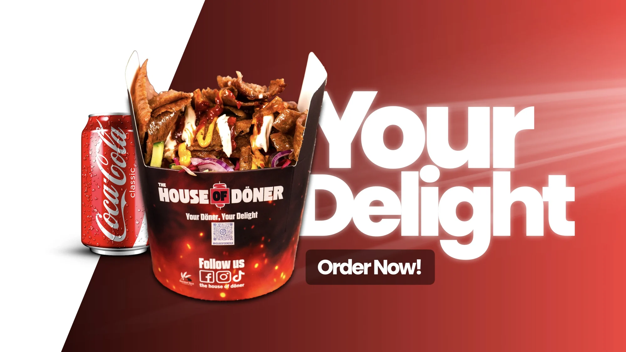 Your Delight: Order Now ad