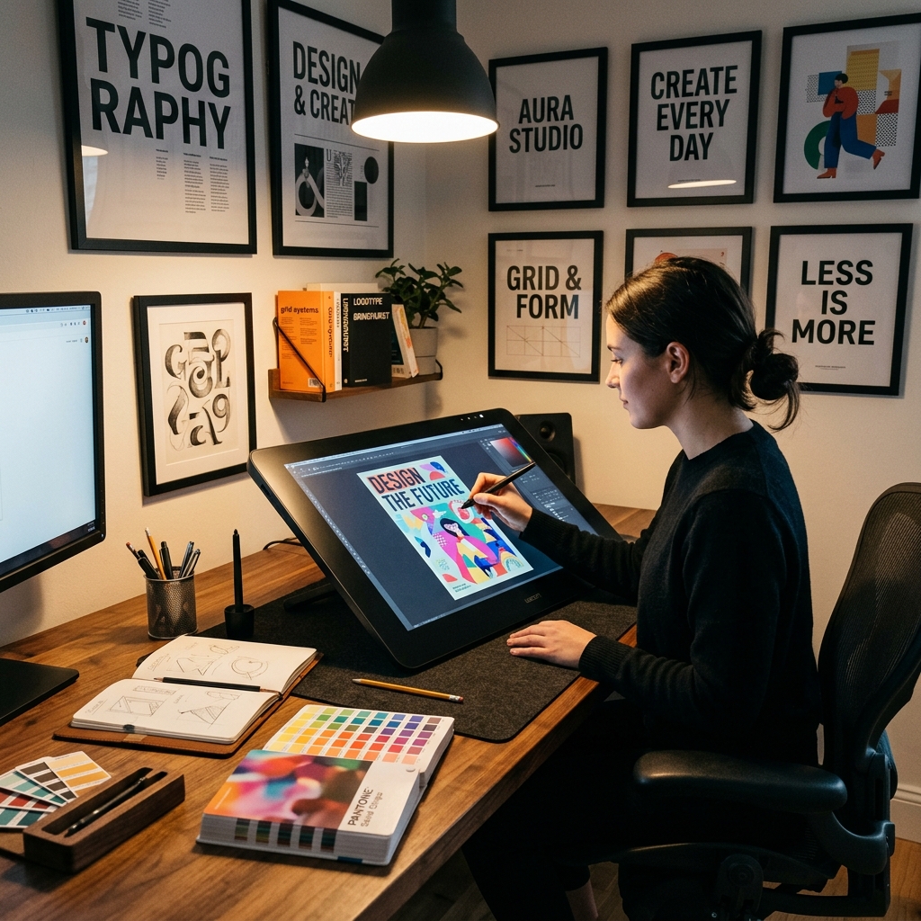 Graphic Design Visual